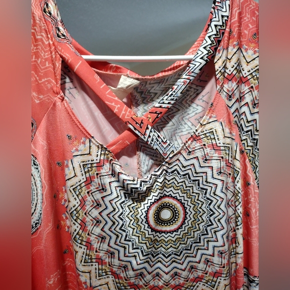 Peach, flowy shirt - Picture 4 of 4